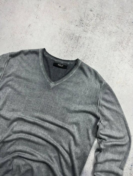 Стильный шерсяной свитер Replay оригинал Размер M