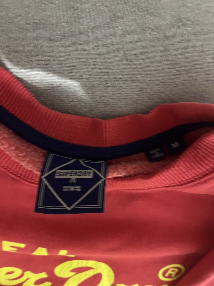 Bluza czerwona SuperDry
