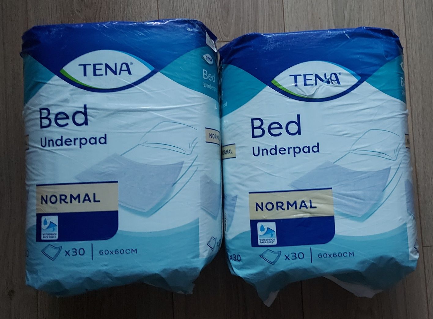 2 упаковки пелюшок для новонароджених вбирні Tena Bed Normal 60*60
