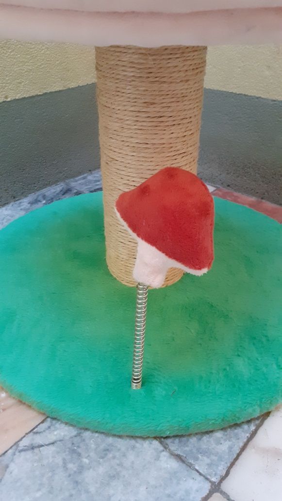 Arranhador casota cogumelo Super Mario NOVO