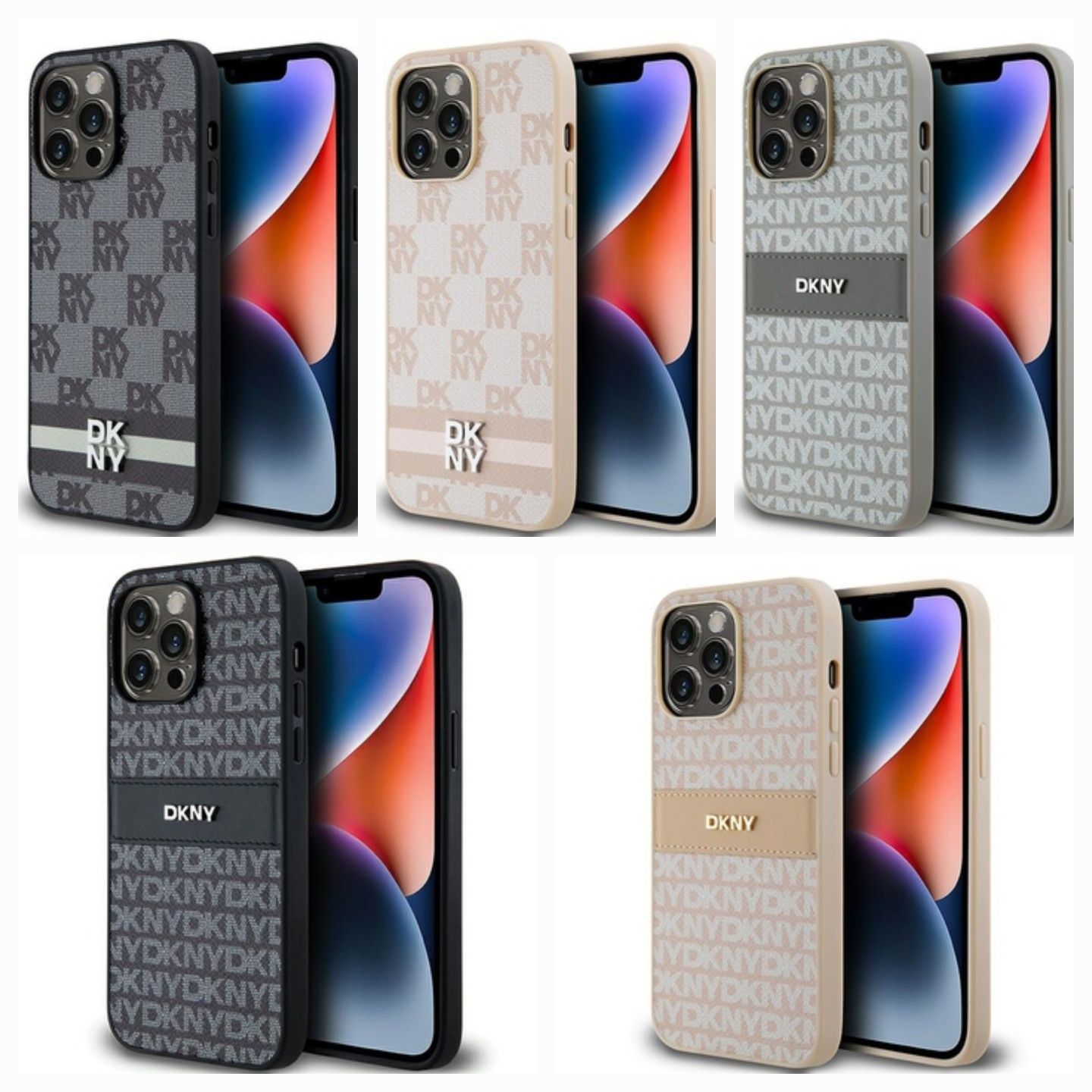 Oryginalne Etui DKNY hardcase IML Checkered Mono Iphone 14 Pro Max