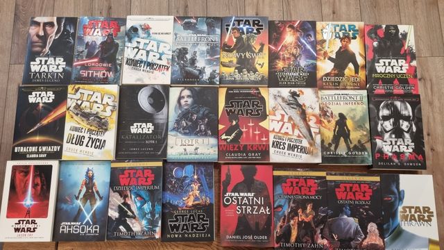 Kolekcja książek Star Wars od Wydawnictwa Uroboros