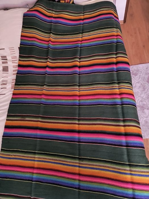 Wełniane narzuty PRL