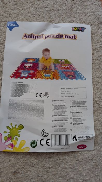 Mata dla dzieci, puzzle piankowe nowe