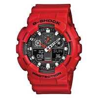 Casio G-Shock GA-100B-4AER Red/Red