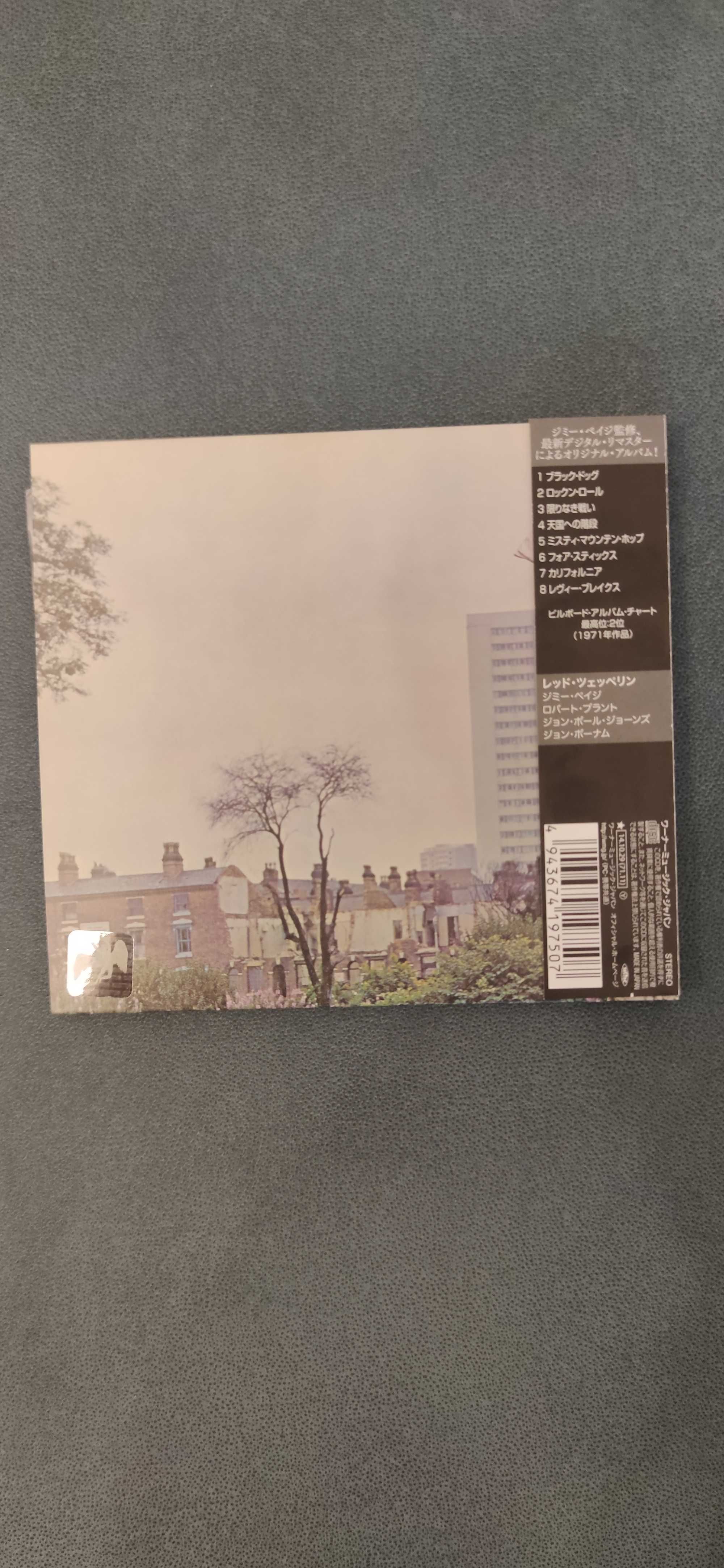 CD Led Zeppelin IV wyd. japońskie plus trzy płyty gratis