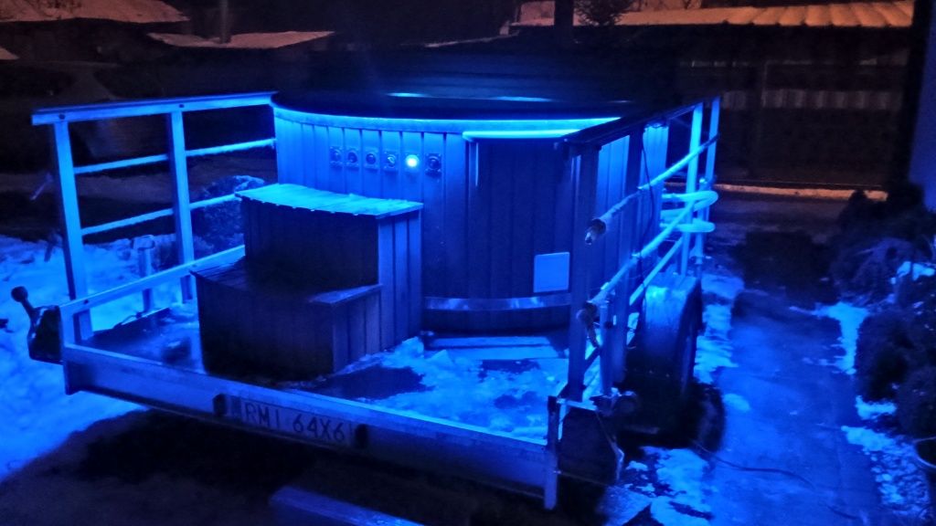 Mobilna balia/bania/jacuzzi wynajem