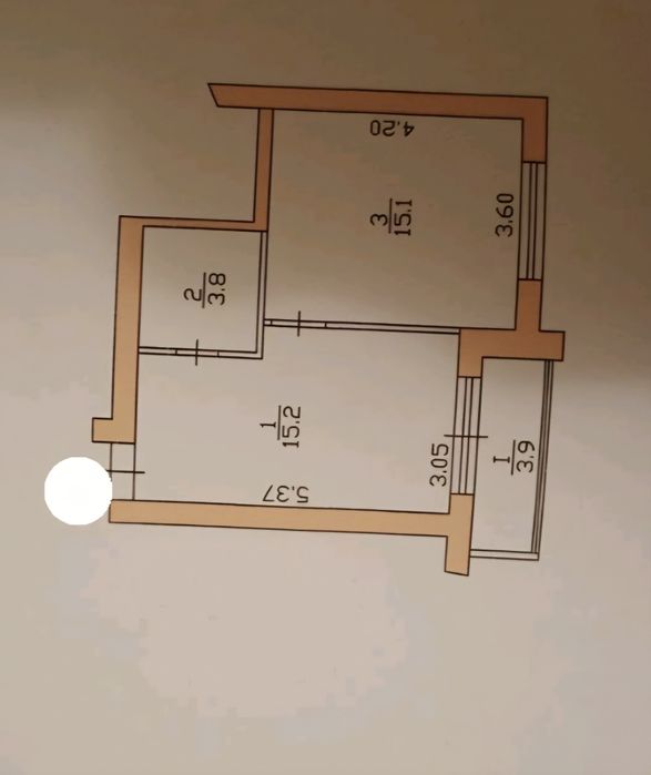 Продаж 1-км квартири в новобудові