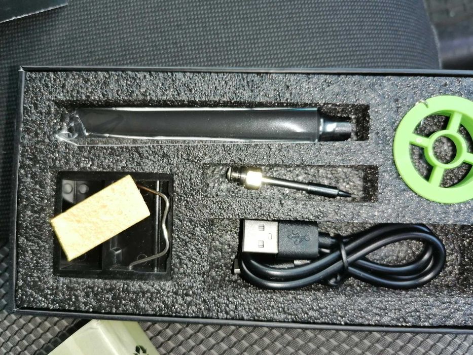 Паяльник на аккумуляторе с зарядкой от usb для пайки и выжигания