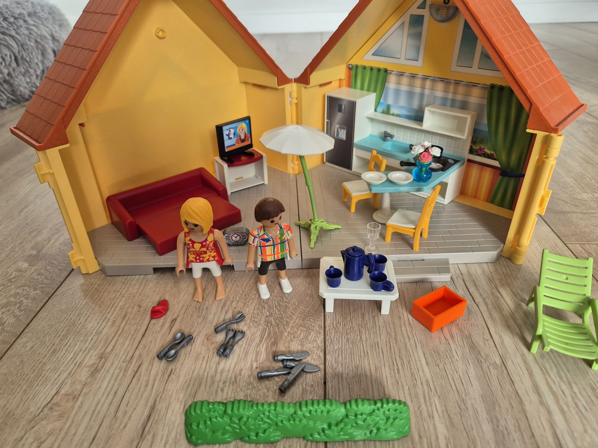 Playmobil Stadnina koni , domek letni plus inne zestawy