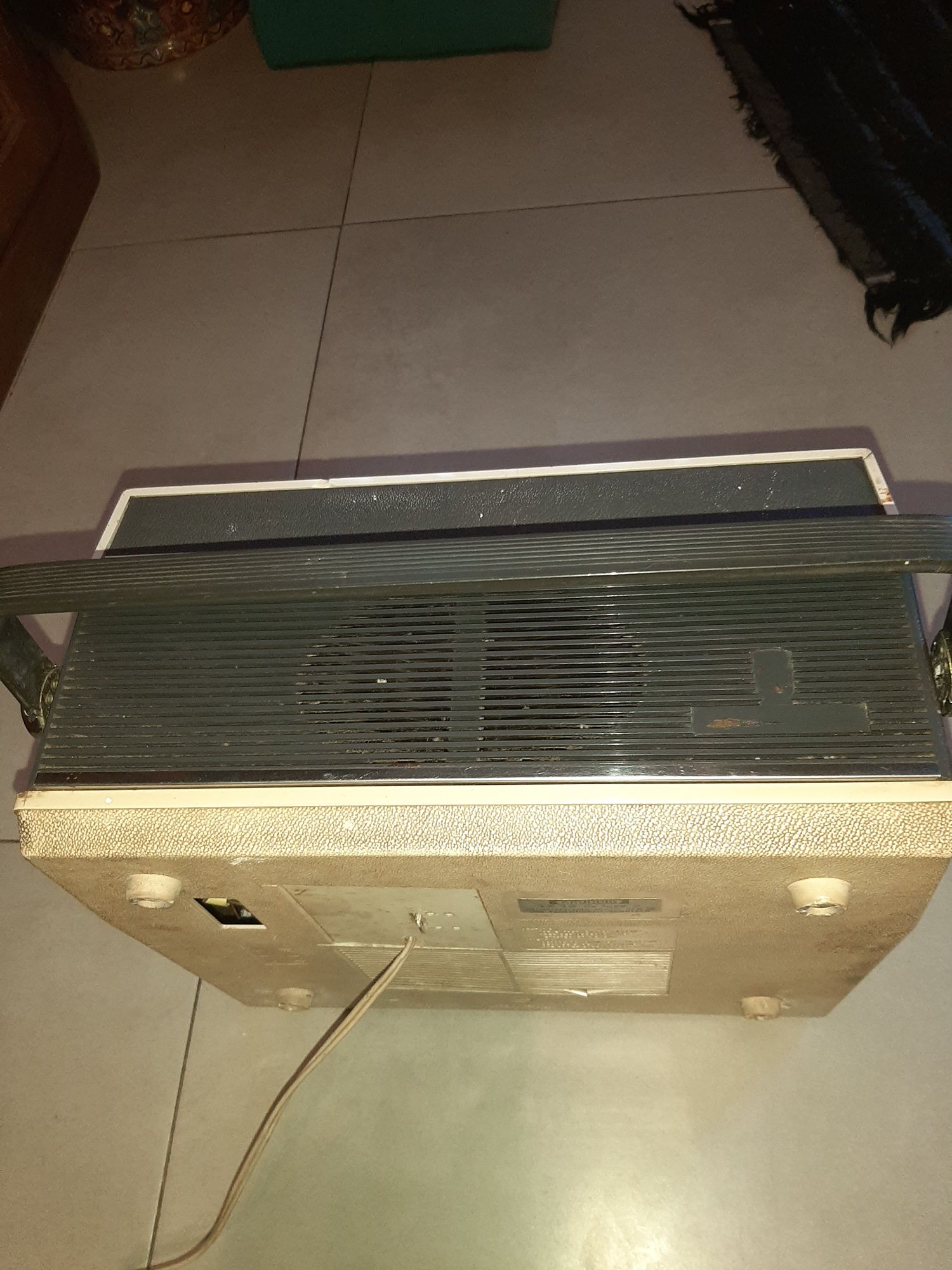 Gravador de rolo Grudig Década de 60 A Funcionar