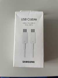 Оригинальный кабель samsung usb-c to usb-c 5A 1.8m