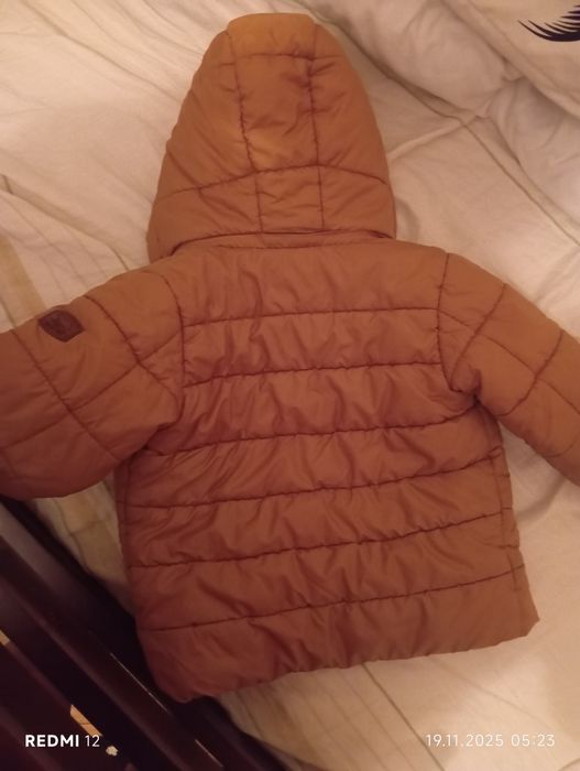 Куртка зимова гірчична