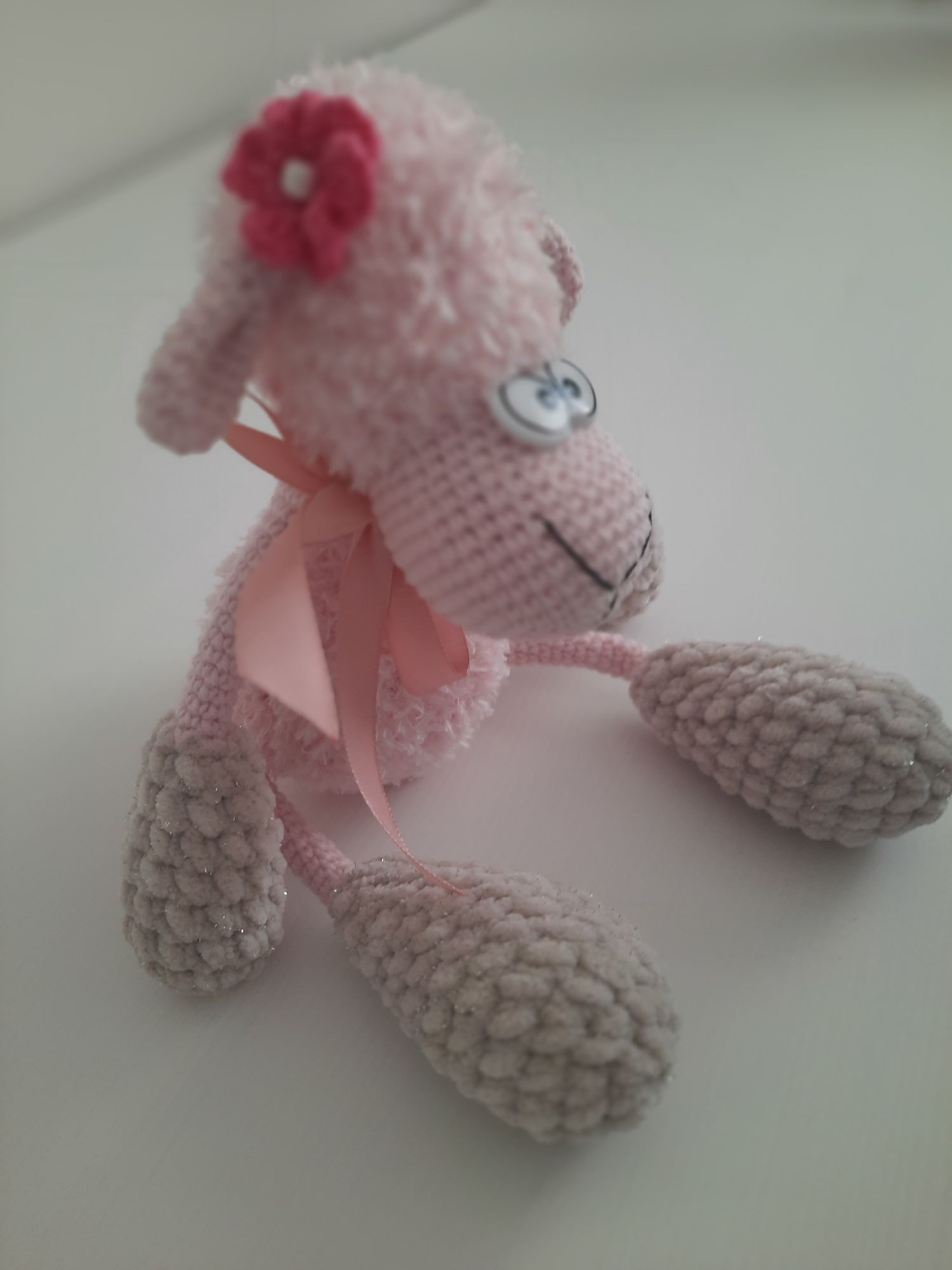 Miś robiony na szydełku amigurumi