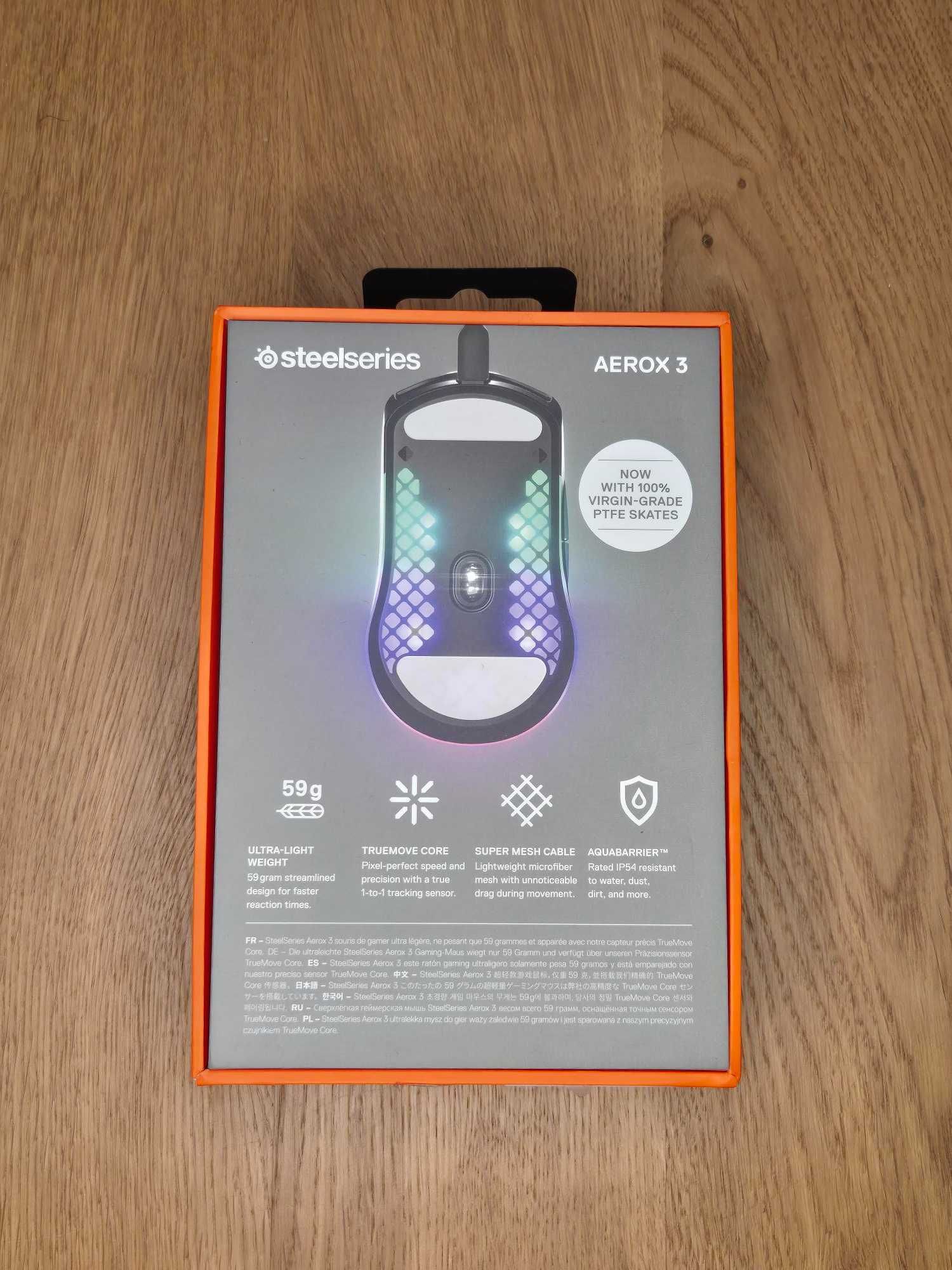 Mysz dla graczy steel series AEROX 3 - przewodowa