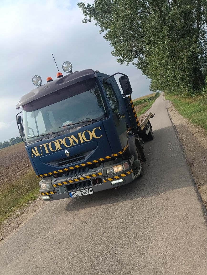 Renault Midlum 210.12  auto laweta / pomoc drogowa / tacho na tarczki