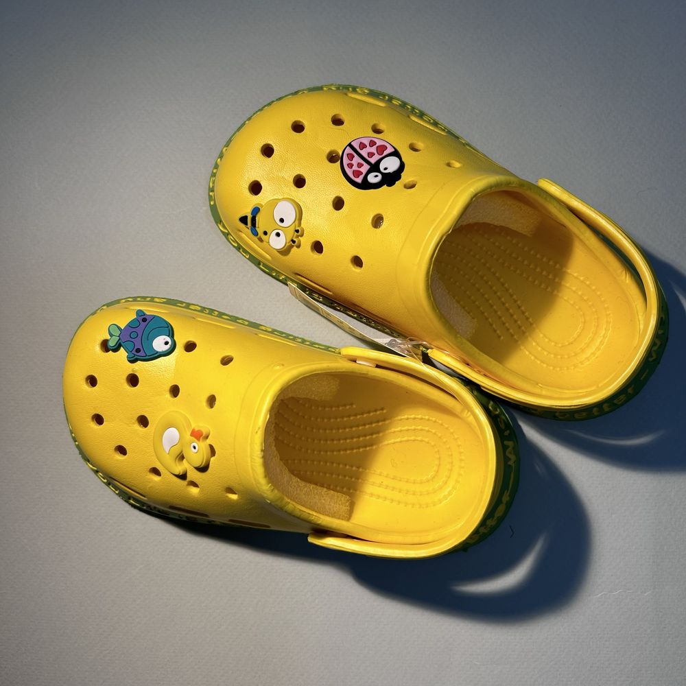 Дитячи крокси шльопки тапочки Crocs 28