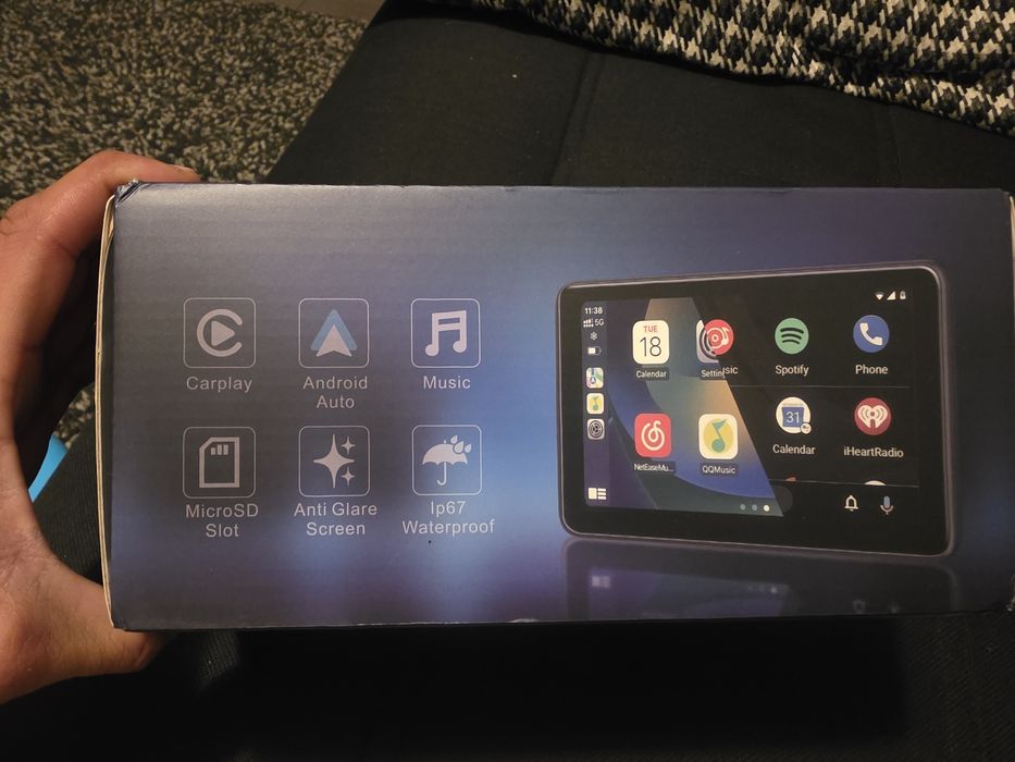 Vendo Ecrã Multimídia Automotivo — CarPlay & Android Auto | IP67 | Nov