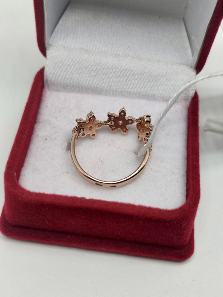 Новое золотое кольцо 585 пробы гибкое