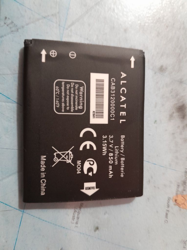 Bateria Alcatel nunca usada