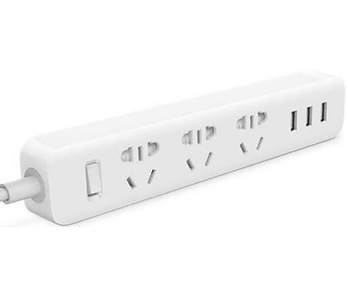 Мережевий фільтр Mi Power Strip (3розетки+3USB-port) White