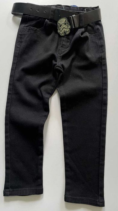 oryg. Disney spodnie z paskiem Star Wars _ 110 / 116 _ 5 / 6 lat