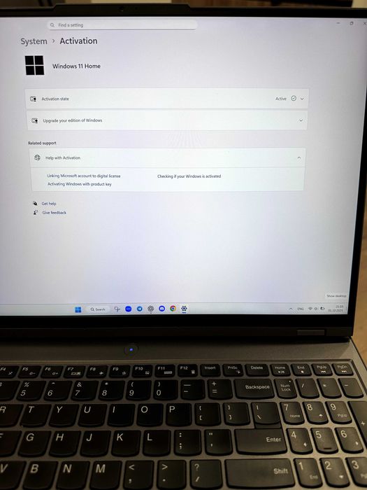 Legion 5 Pro 16ACH6H/ Ryzen 5/ Nvidia RTX 3060/ 16gb RAM/512 SSD/Win11