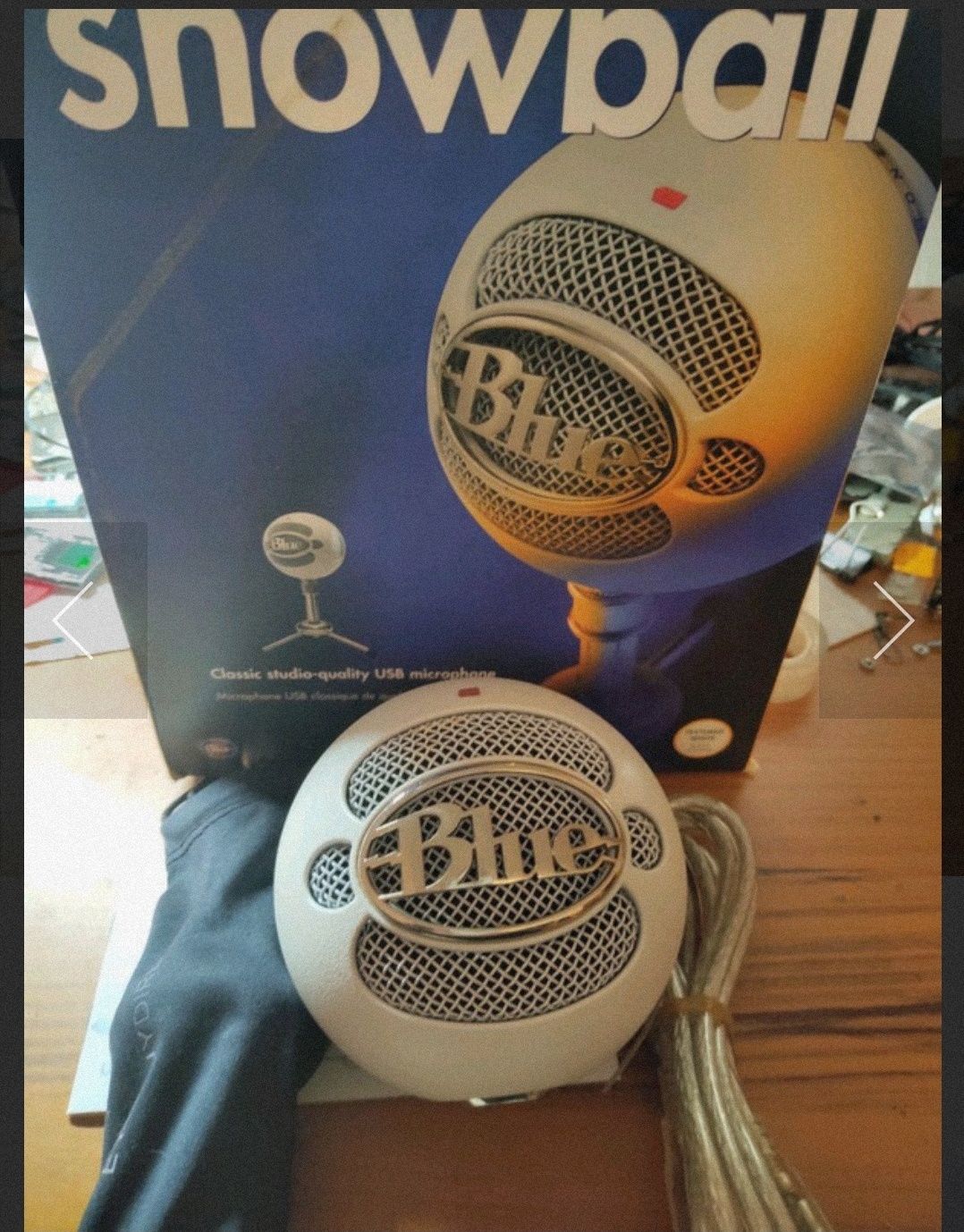 Микрофон, мікрофон Blue Microphones Snowball (USB)