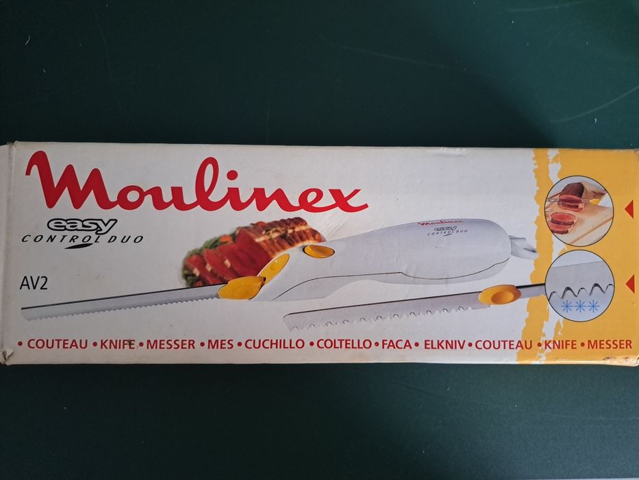 Faca elétrica Moulinex