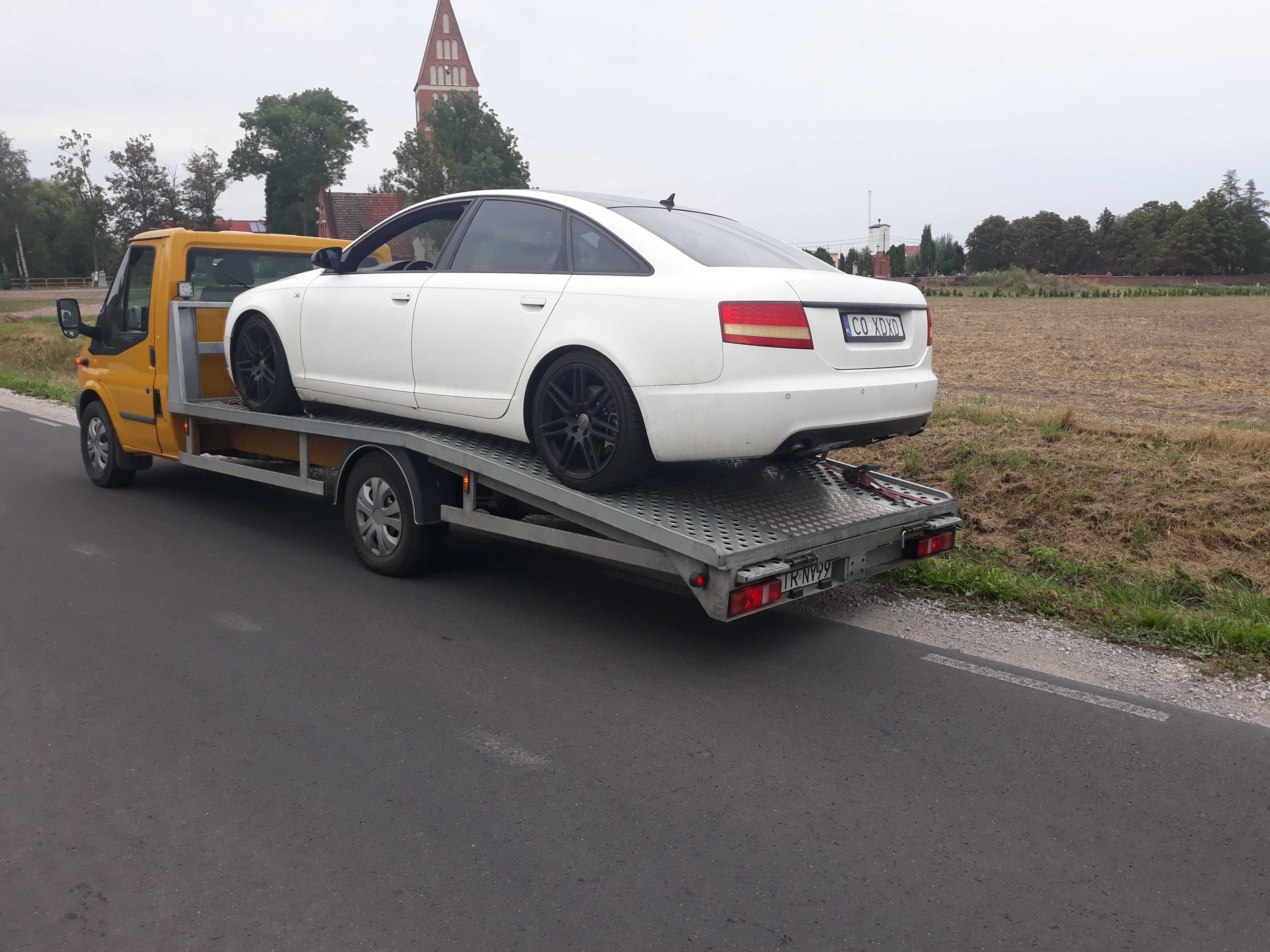 Pomoc Drogowa Toruń Łysomice 24H Laweta Autostrada A1 Lubicz