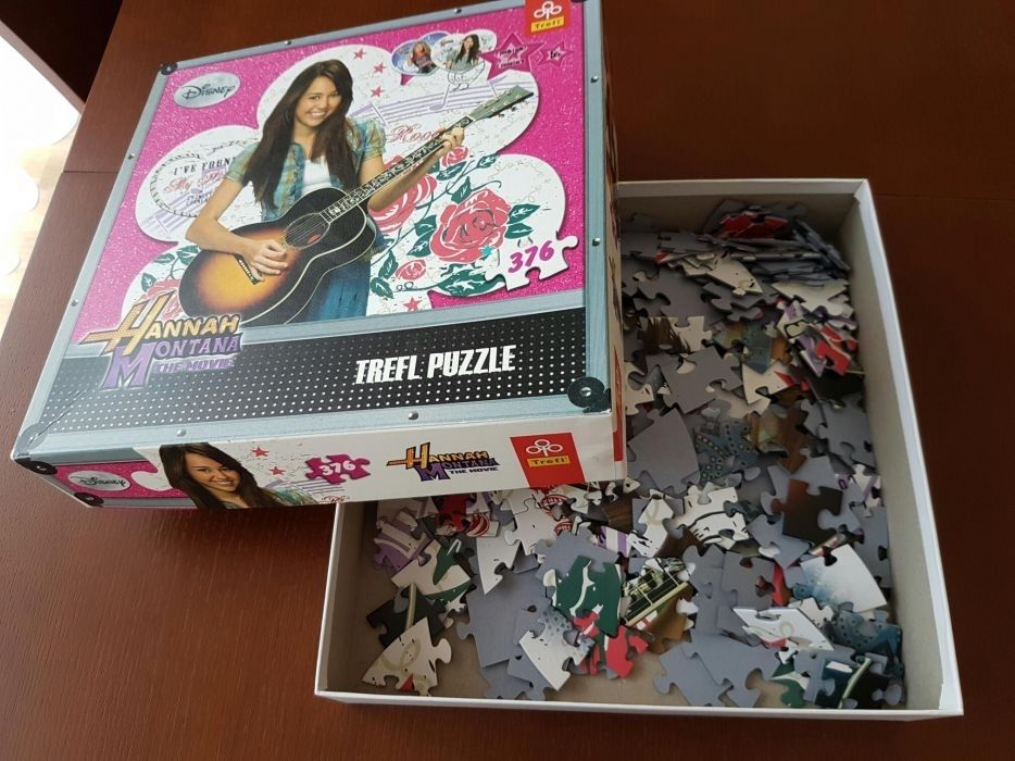 Puzzle dla dzieci Barbie High School Musical Hannah Montana