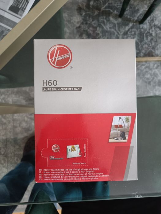 Sacos Aspirador Hoover H60 Originais