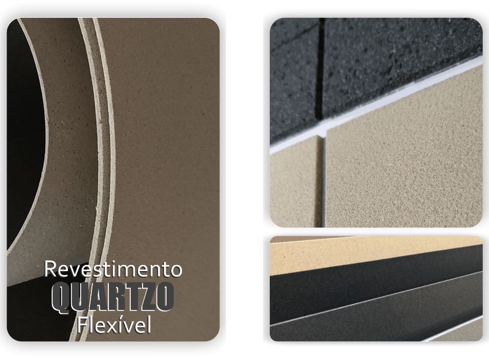 Revestimento flexível quartzo