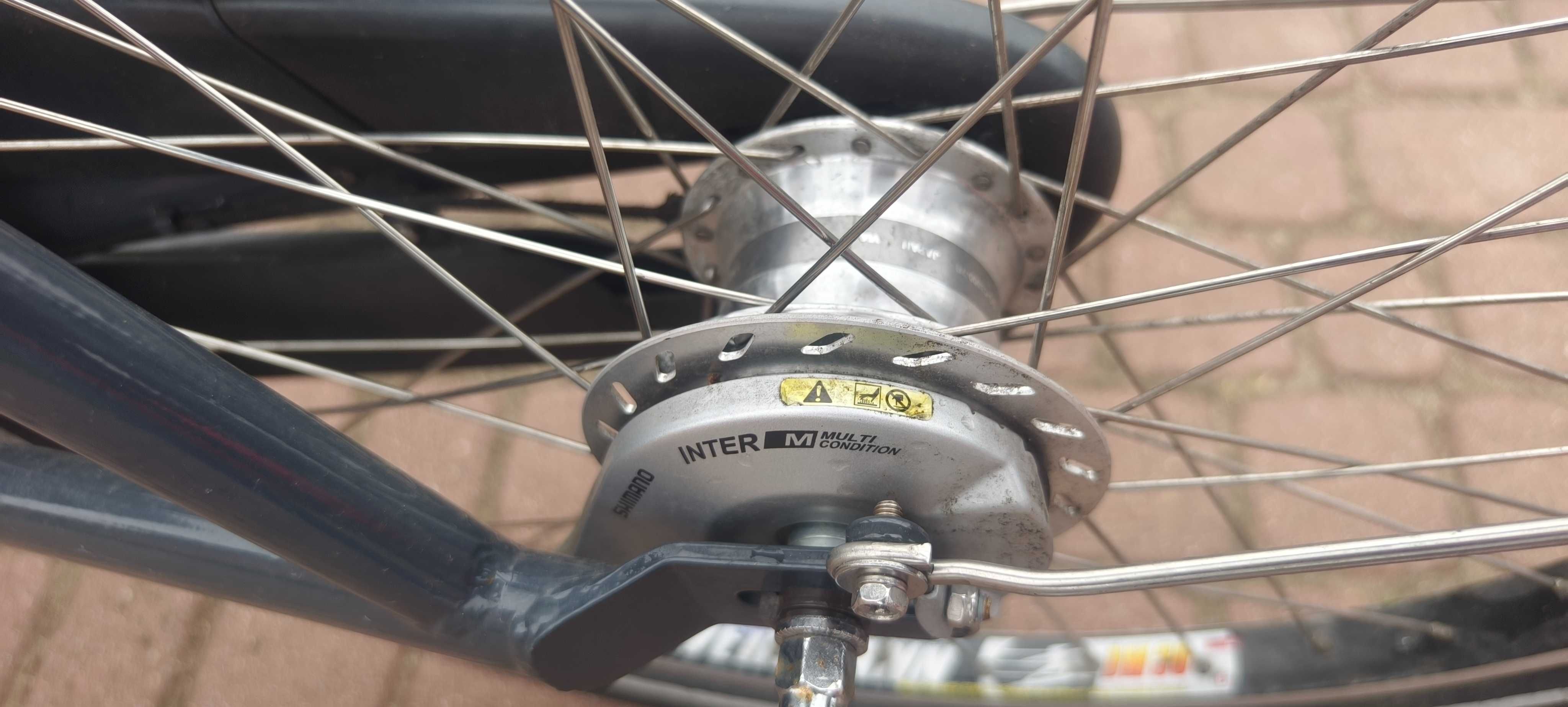 Babboe City – rower cargo dla dzieci  7 biegów osłona przeciwdeszczowa