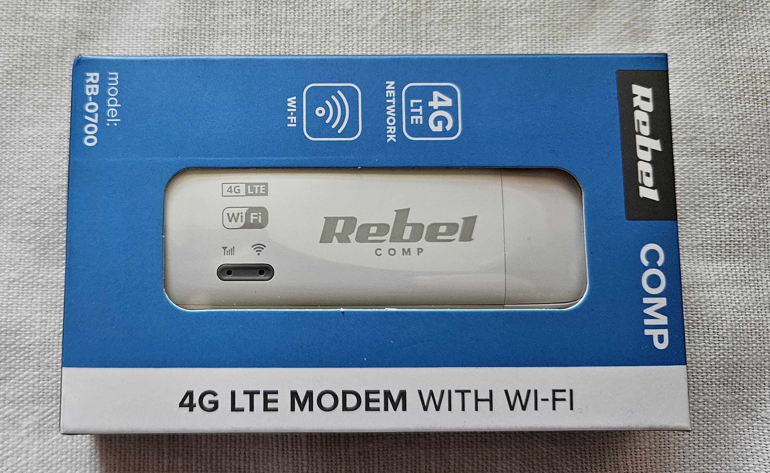 Modem LTE 4G USB WiFi na kartę SIM router Rebel