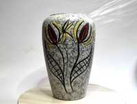 Ceramiczny wazon fat lava 'Kwiaty" Scheurich forma 517-30