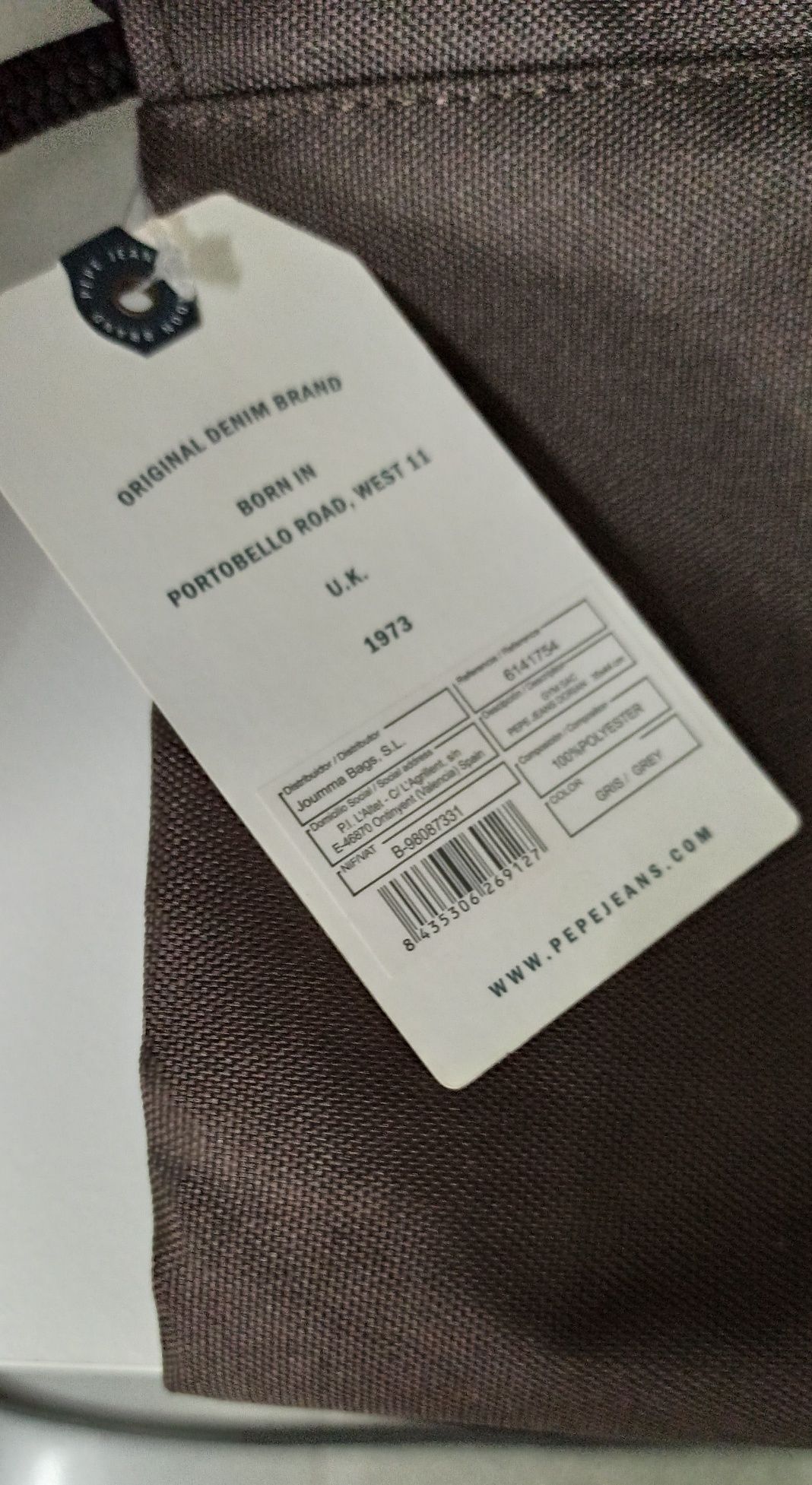 Pepe  - Saco Desportivo / Mochila - Nova - com etiqueta