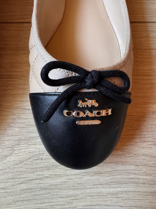 Шкіряні балетки coach. Оригінал. НОВІ