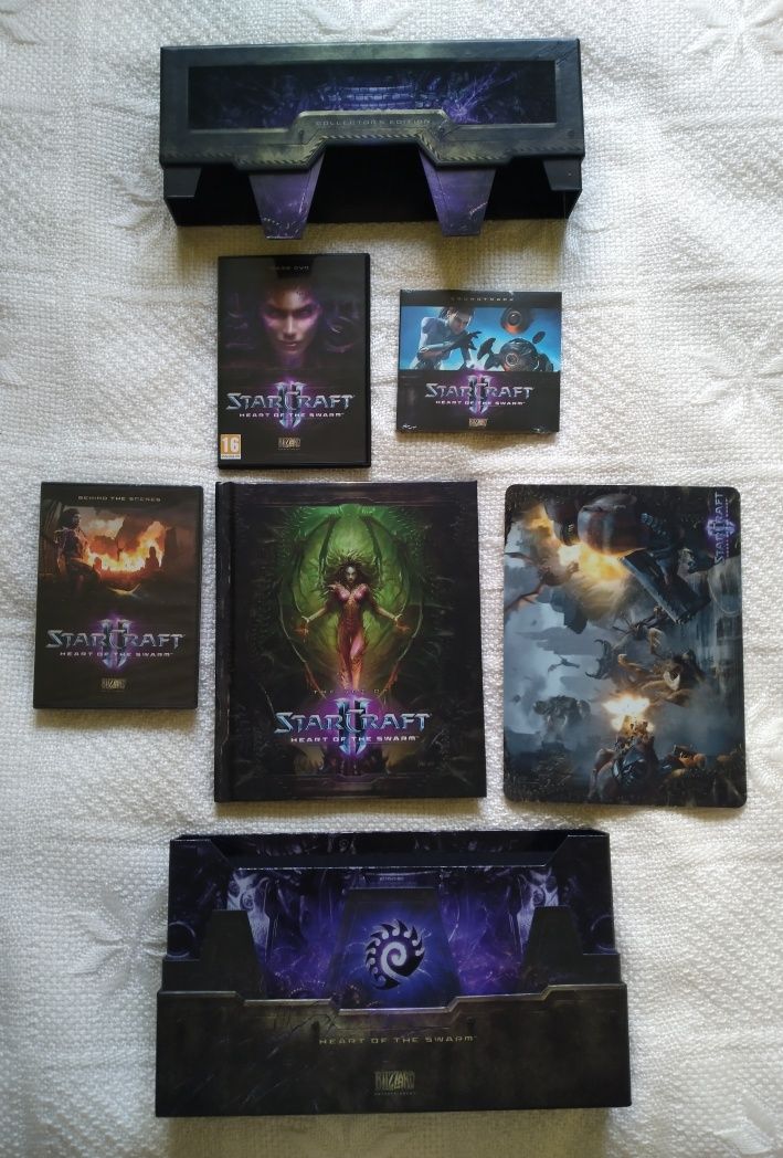 Starcraft 2 Edycja Kolekcjonerska - WOL, HOTS, LOTV (eng, bez kluczy)