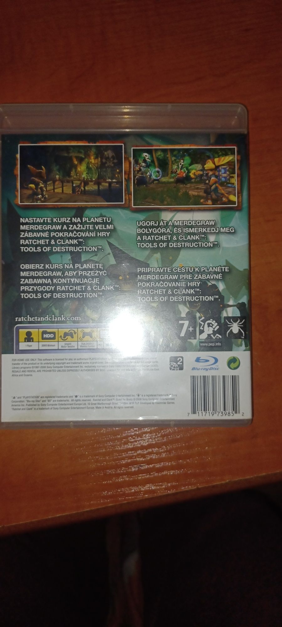 Gra na ps3 rachet I clank quest for booty