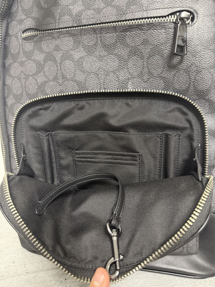 Рюкзак Coach Ethan Backpack in Signature Canvas