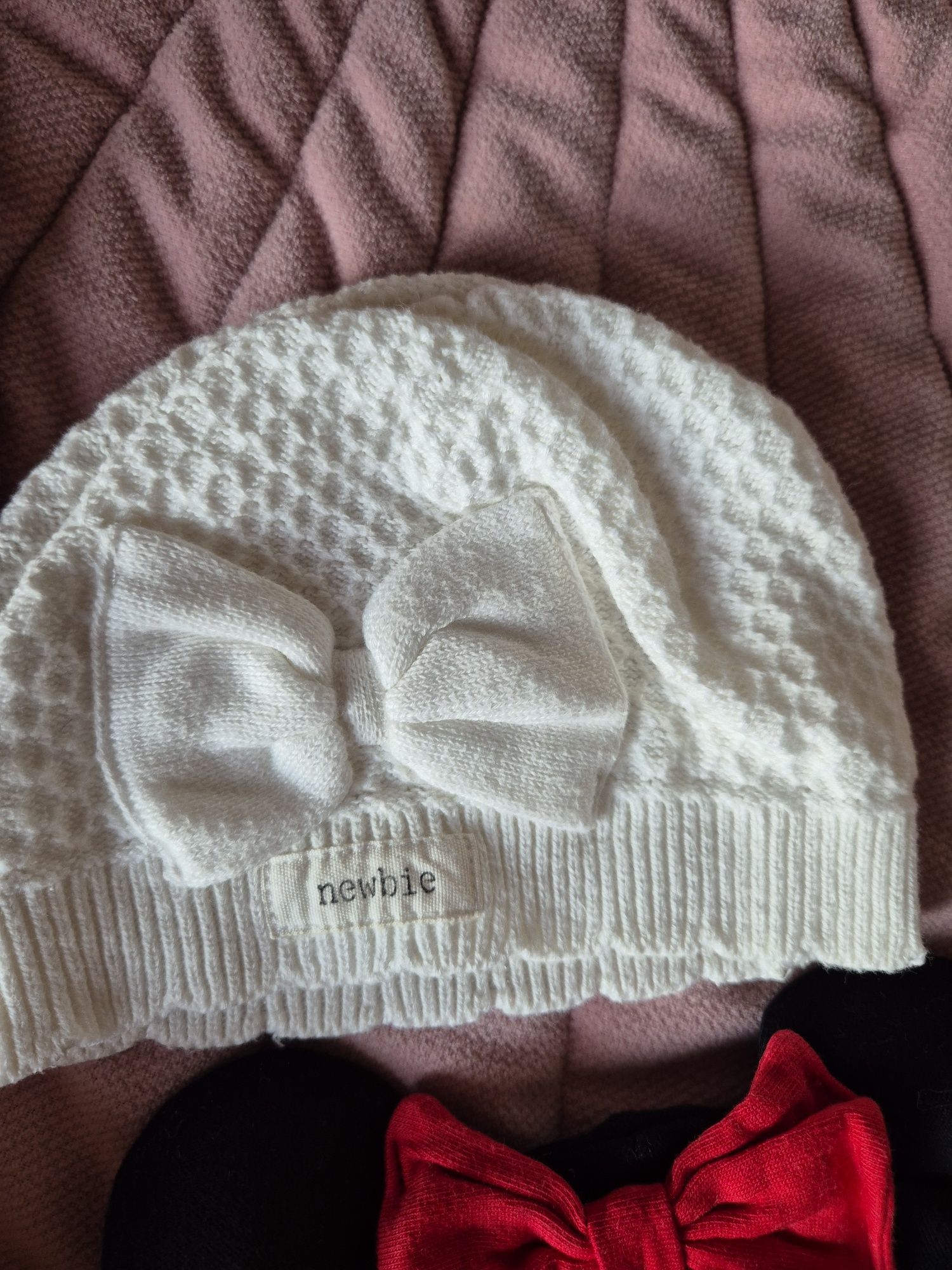 Czapeczki Newbie H&M Pinokio Nanaf Organic i