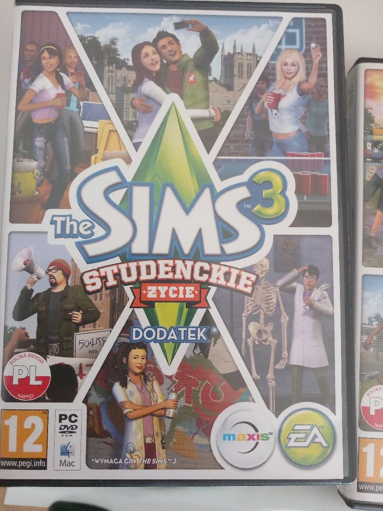 Gry sims 3 + dodatki