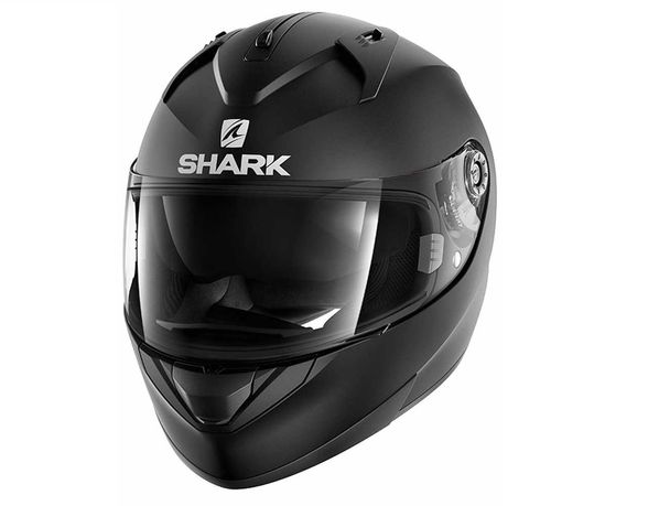 SHARK RIDILL Nowy Czarny Matt Kask Motocyklowy