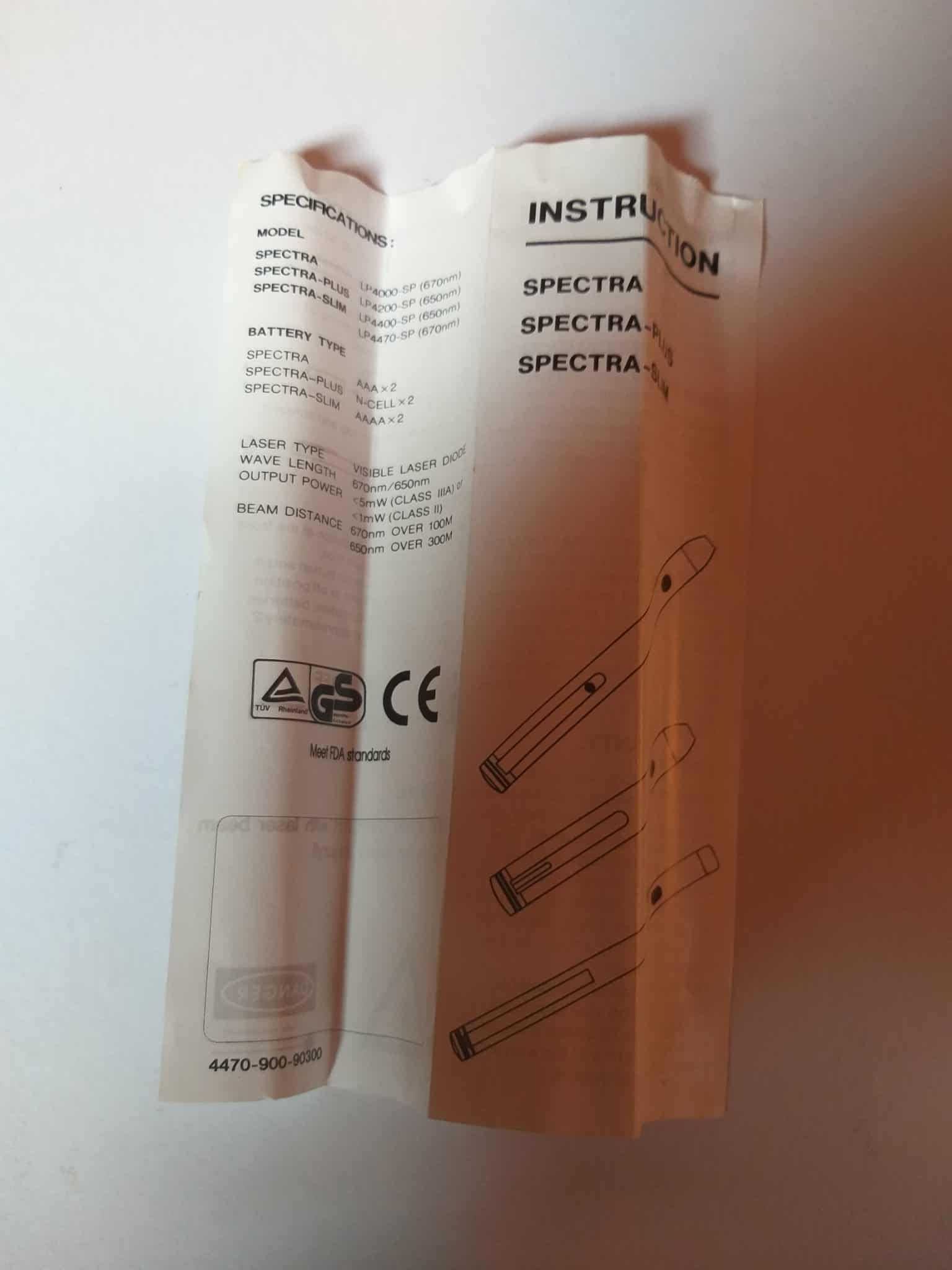 Spectra Laser Pointer
