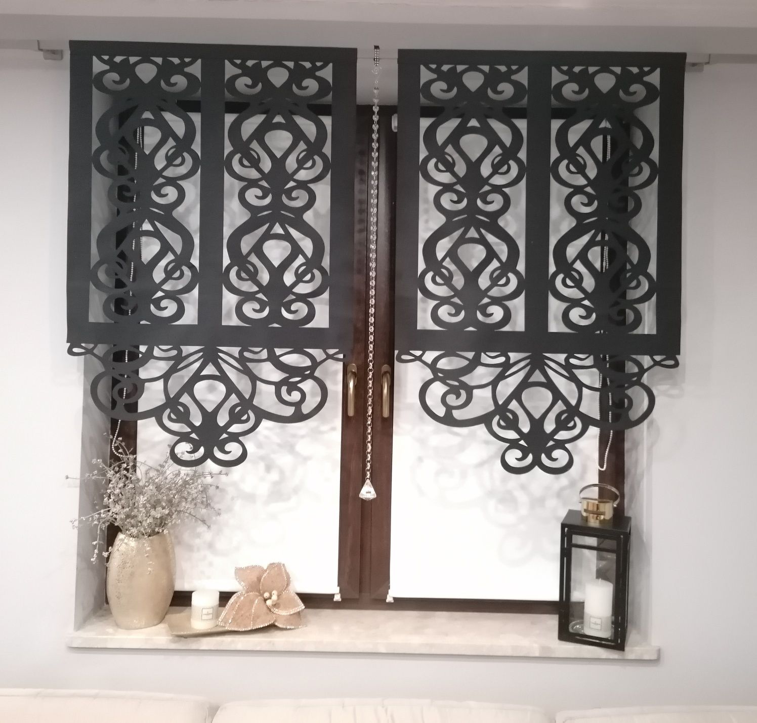 Firany, panele, roletki, ekrany, ażury - panel ażurowy basic shi