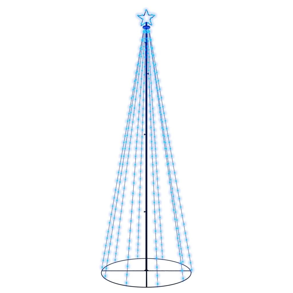 Choinka stożkowa, 310 niebieskich diod LED, 100×300 cm