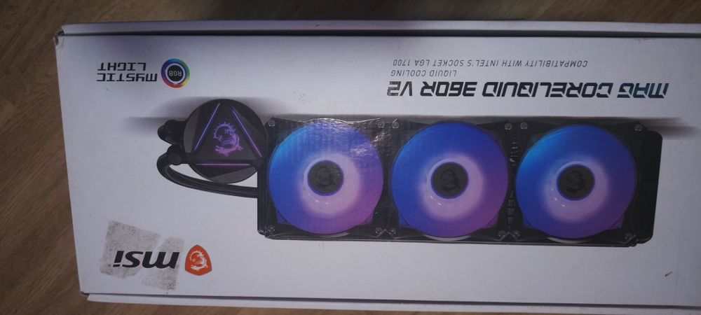 Chłodzenie wodne MSI MAG CORELIQUID 360R V2