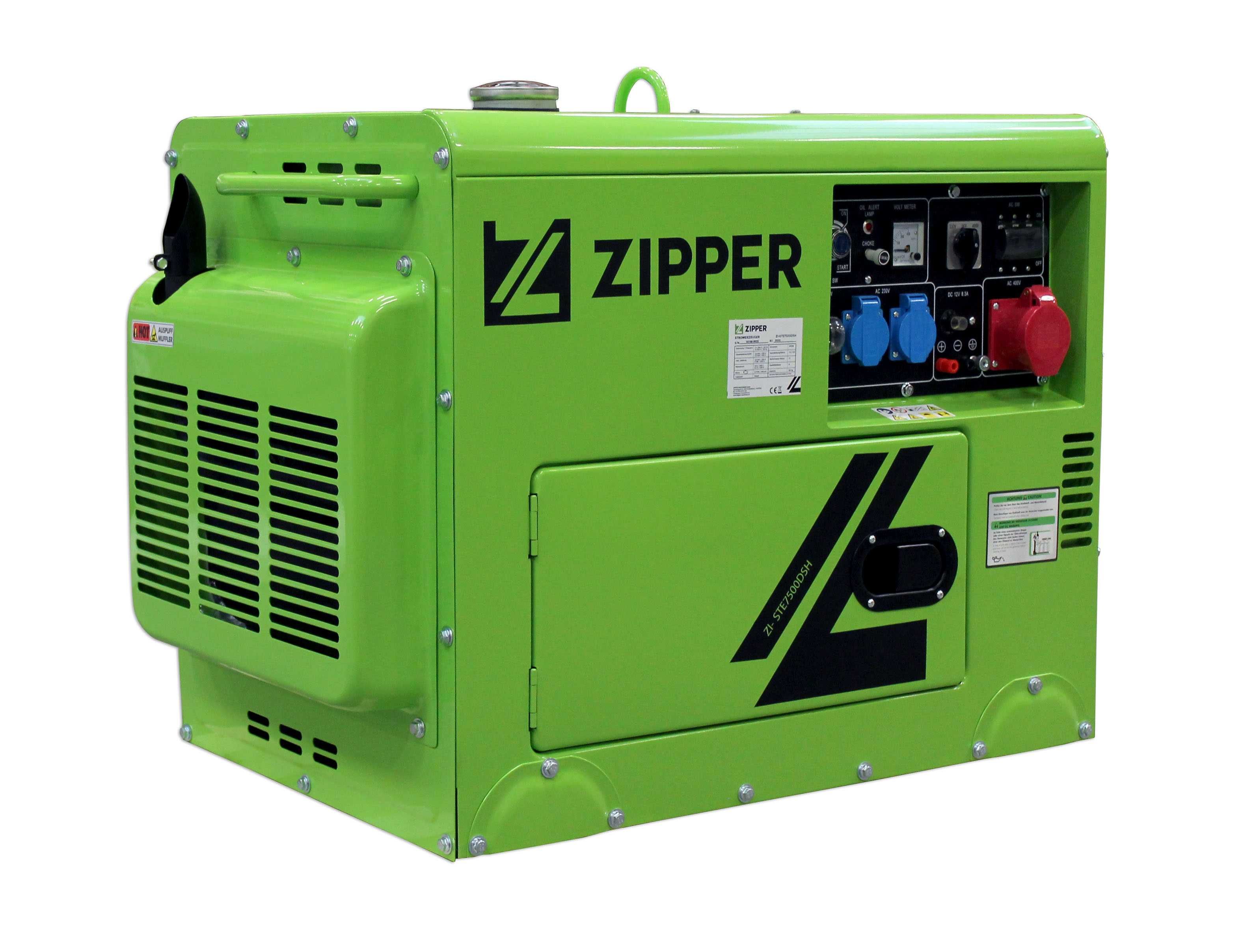 Generator Agregat Prądu AVR Diesel 6,5kW 230/400V prądotwórczy 3 fazy