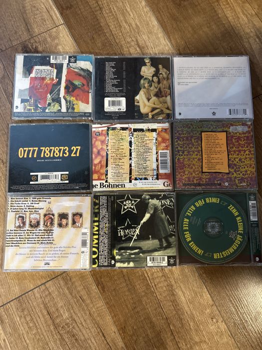 Die Toten Hosen 9 płyt CD oryginalne stan bdb cena za komplet punk
